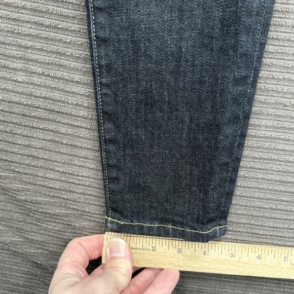 Frame Denim Le Skinny De Jeanne Low Rise Jeans Women 28 Cotton Blue Designer. - Picture 8 of 11